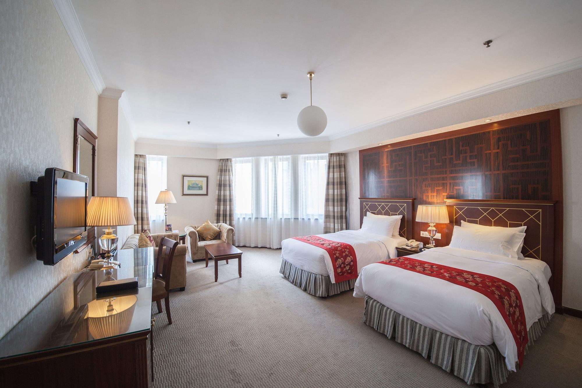 Jin Jiang Park Hotel - Hudec Excellent Historical Building - Priority Access For Classic Butterfly Cookies Without Queuing To Guests Xangai Exterior foto